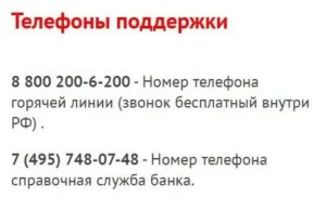 Бесплатный телефон горячей линии Русский Стандарт