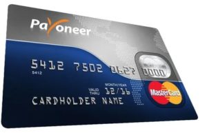 Payoneer Mastercard, как оформить карту Карта Payoneer Mastercard