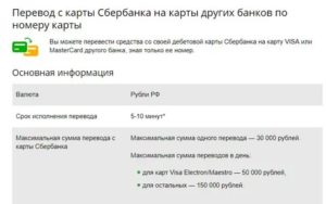 Перевод с карты Банка Москвы на карту Сбербанка: комиссия