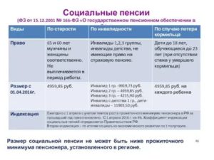 Социальная пенсия, размер социальной пенсии по старости в России