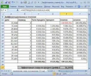Расчет аннуитетных платежей по кредиту: калькулятор в Excel